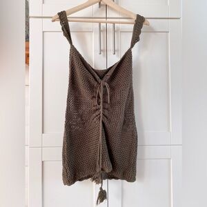 Windsor Crochet Dress with Tassels